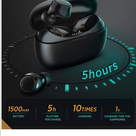 Wireless Bluetooth earbuds - Picture 2 of 2